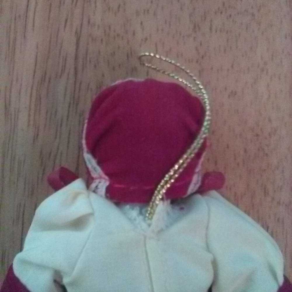 Vtg Colonial Doll Ornament - Picture 6 of 10